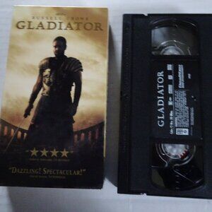 Gladiator - VHS Tape - 2000 with Russell Crowe and Joaquín Phoenix